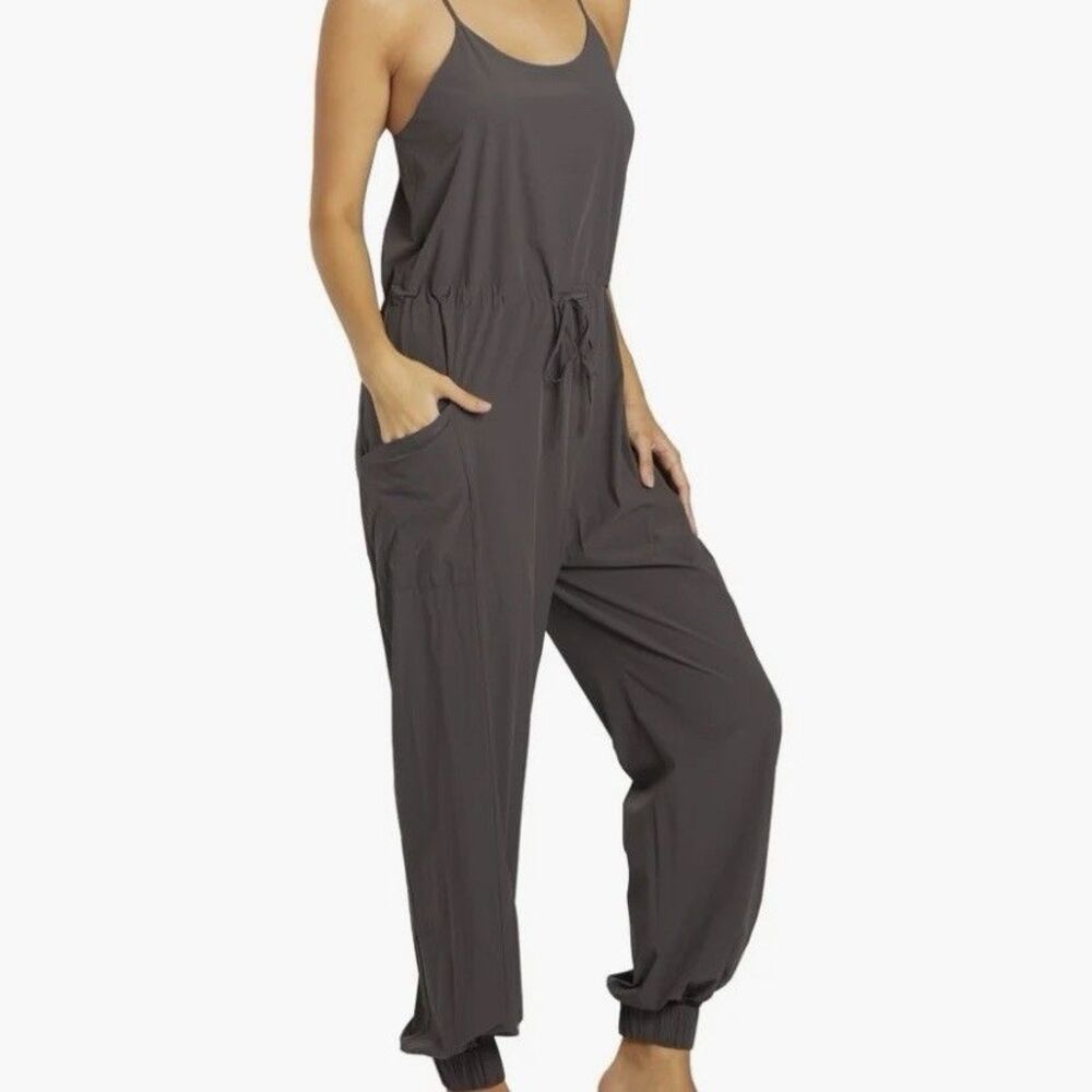 Sweaty Betty Karma Jumpsuit Gray Size Medium